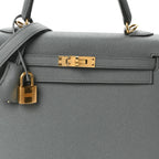 Epsom Kelly Sellier 25 Vert Amande
