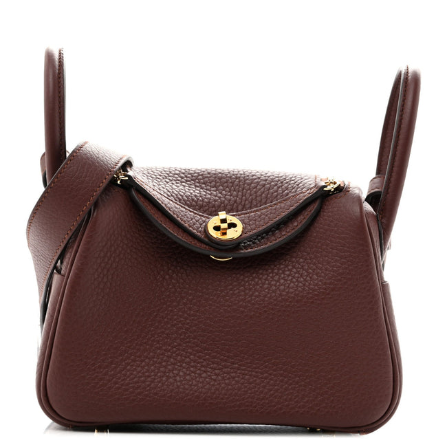 Taurillon Clemence Mini Lindy 20 Terre Hover Image