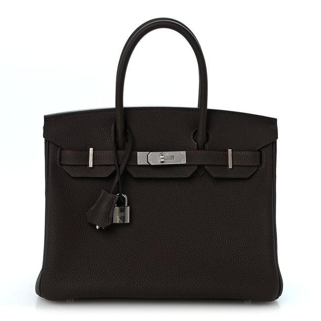 Togo BIRKIN 30 Chocolate Hover Image