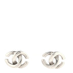 Twisted CC Small Earrings Silver