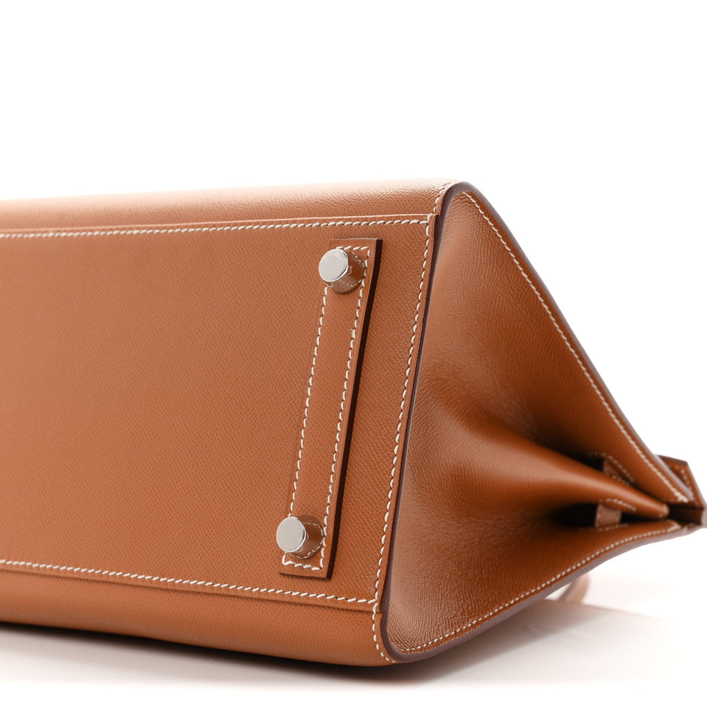 Madame Calfskin Birkin Sellier 25 Gold