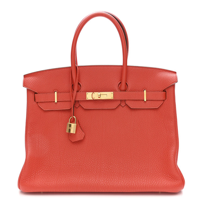 Togo Birkin 35 Capucine Hover Image