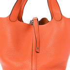 Taurillon Clemence Picotin Lock 22 MM Orange