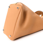 Taurillon Clemence Swift Eclat Picotin Lock 18 PM Caramel