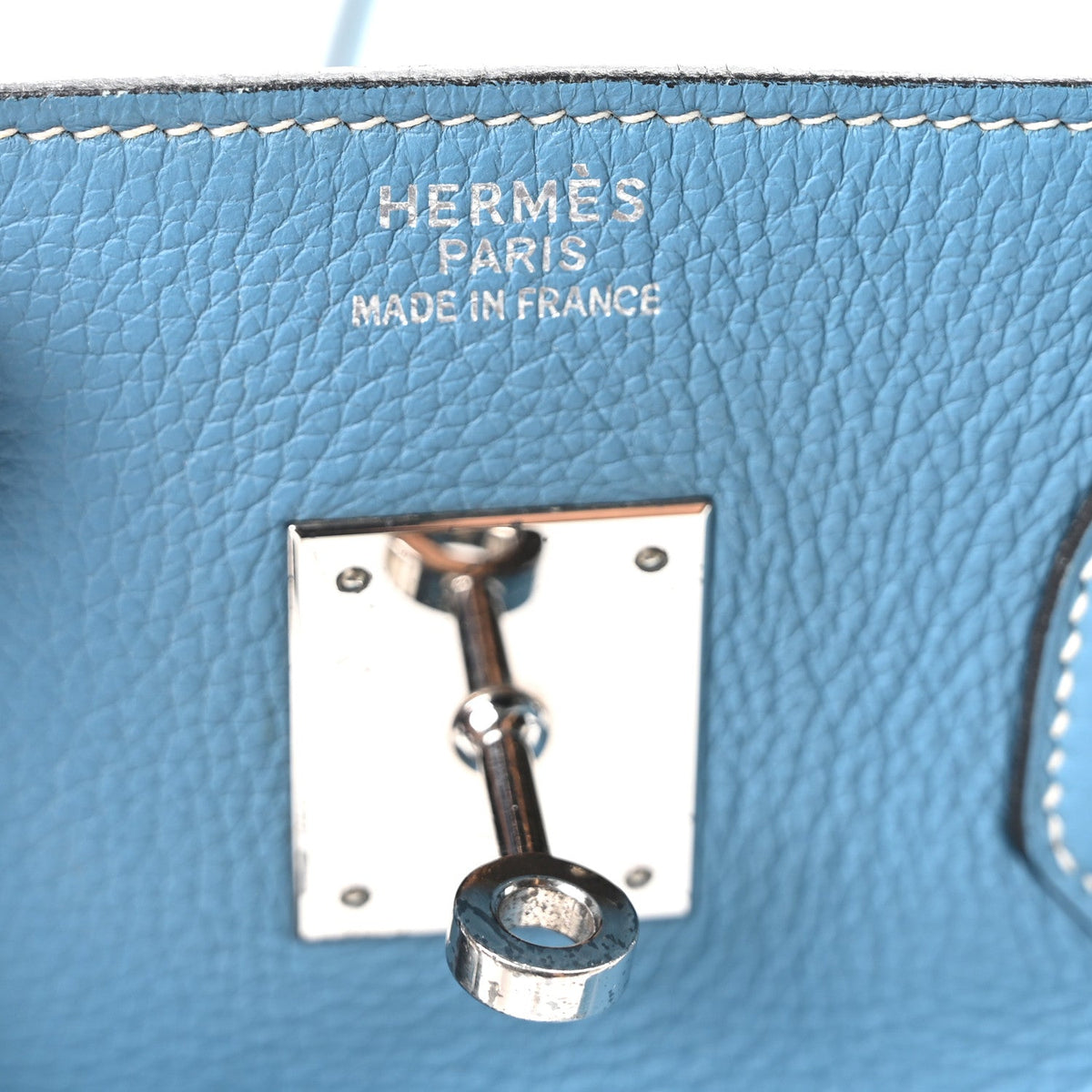 Taurillon Clemence BIRKIN 35 Blue Jean