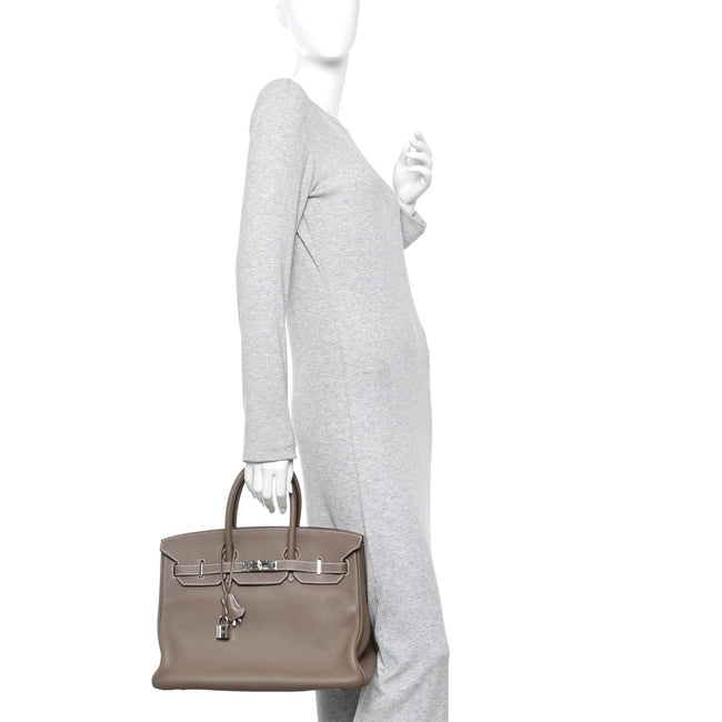 Togo Birkin 35 Etoupe Main Image