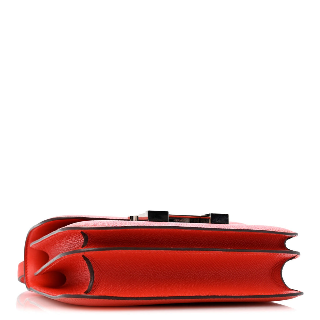 Epsom Enamel Constance 18 Capucine Sanguine