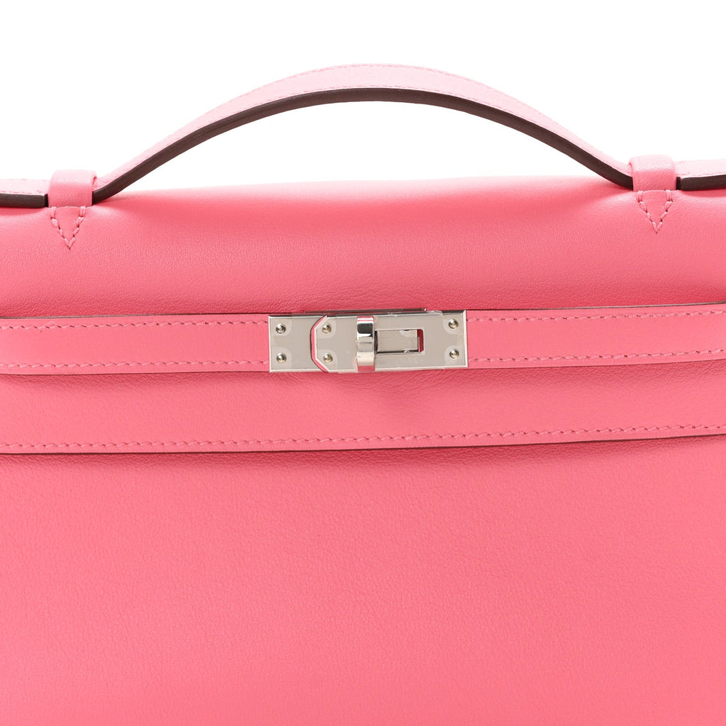 Swift Kelly Pochette Clutch Rose Azalee