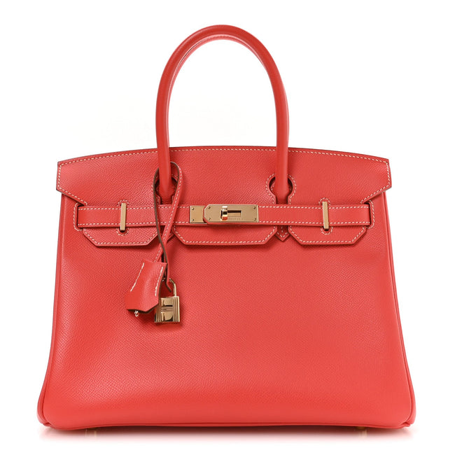 Epsom Candy Birkin 30 Rose Jaipur Gold Hover Image