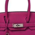 Togo Birkin 30 Rose Pourpre