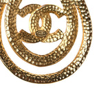 CC Pendant Necklace Gold