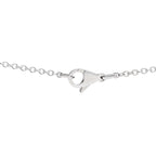18K White Gold Diamond Cultured Pearl Plume De Chanel Necklace