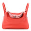 Taurillon Clemence Lindy 30 Rouge Pivoine