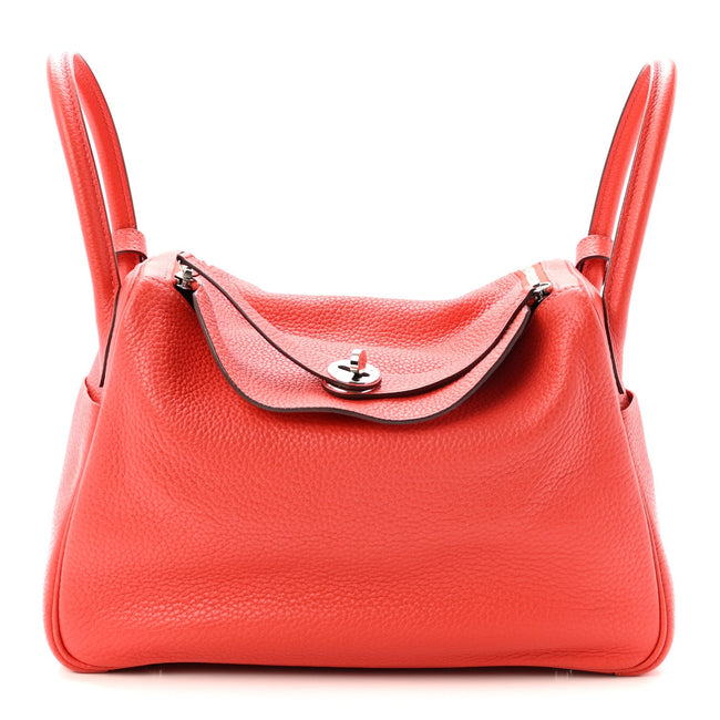 Taurillon Clemence Lindy 30 Rouge Pivoine Hover Image