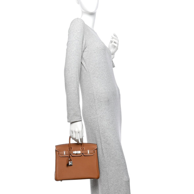 Togo Birkin 25 Gold Main Image