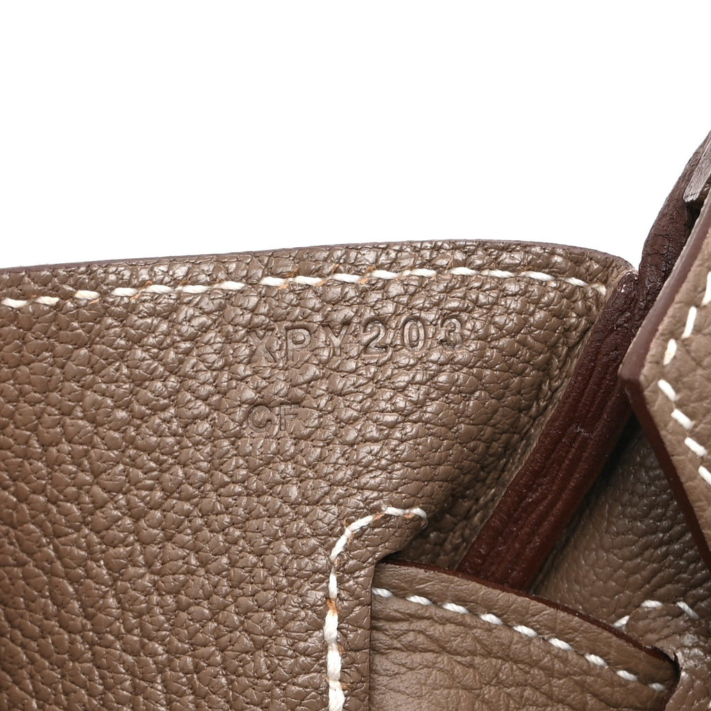 Taurillon Clemence Birkin 30 Etoupe