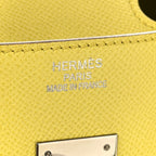 Epsom Birkin 35 Lime