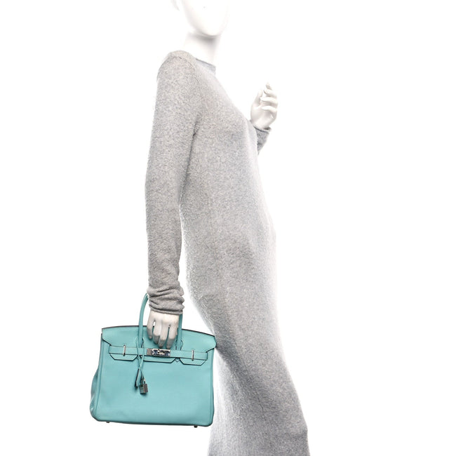 Togo BIRKIN 30 Bleu Atoll Main Image