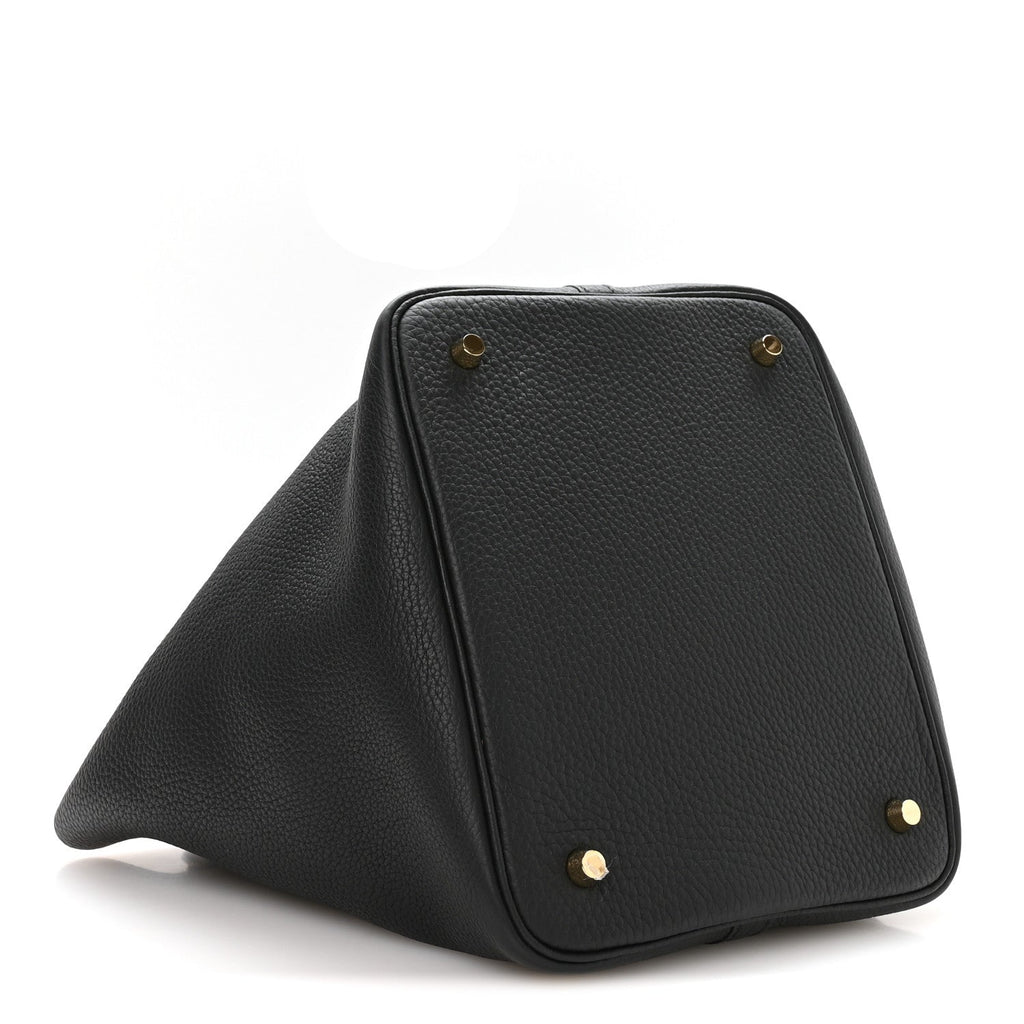 Taurillon Clemence Picotin Lock 22 MM Black