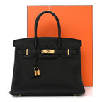 Togo Birkin 30 Black