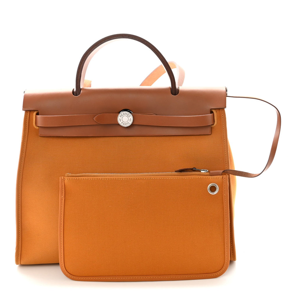Toile Vache Hunter Herbag Zip 31 PM Jaune D'Or