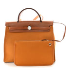 Toile Vache Hunter Herbag Zip 31 PM Jaune D'Or