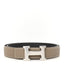 Swift Epsom 24mm Mini Constance H Belt 75 30 Black Etoupe