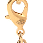 ID Dog Tag Charm Necklace Gold
