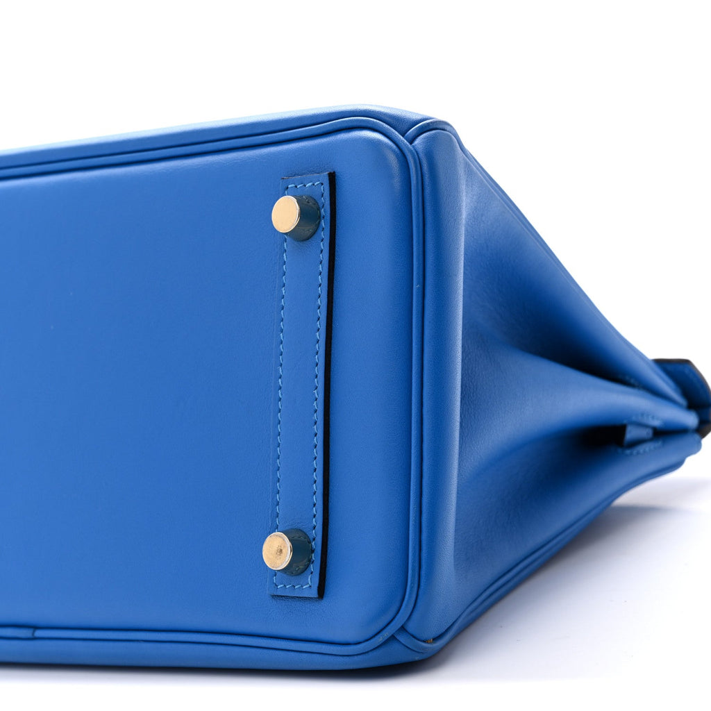 Swift Birkin 25 Bleu Hydra
