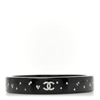 Resin Crystal CC Bangle Black