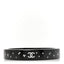 Resin Crystal CC Bangle Black