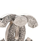 Crystal CC Earrings Silver