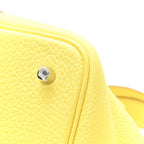 Taurillon Clemence Picotin Lock 22 MM Limoncello
