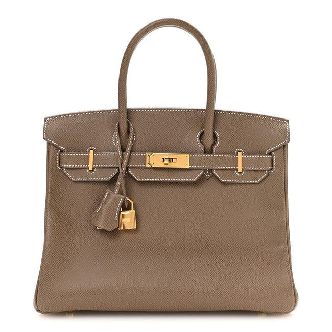 Epsom Birkin 30 Etoupe Hover Image