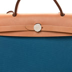 Toile Officier Vache Hunter Herbag Zip PM 31 Bleu Izmir Fauve
