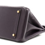 Taurillon Clemence Birkin 30 Raisin
