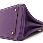 Taurillon Clemence Birkin 30 Ultraviolet