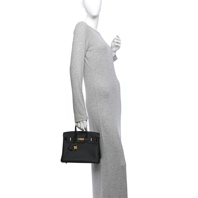 Togo Birkin 25 Black Main Image