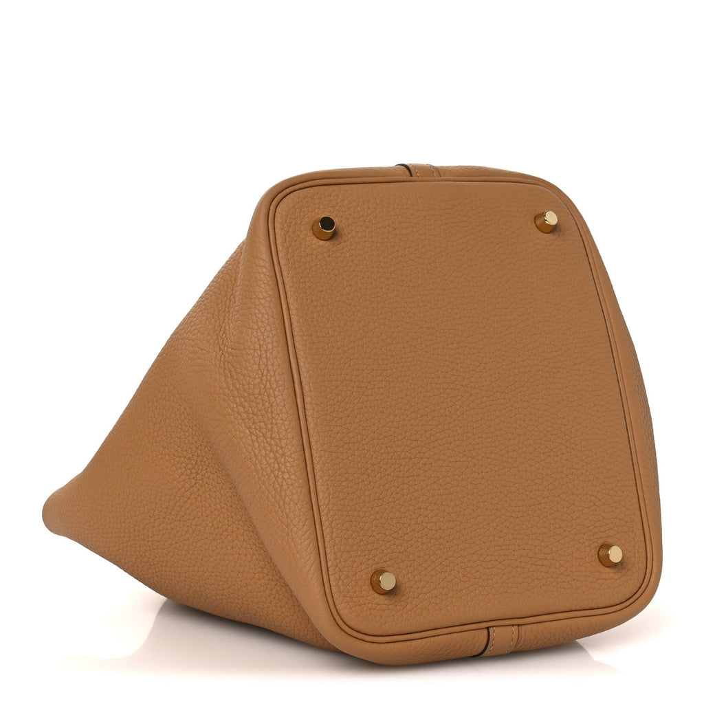 Taurillon Clemence Picotin Lock 22 MM Biscuit