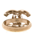 Tweed Effect CC Ring 53 6.25 Gold