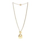 CC Pendant Necklace Gold