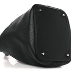 Taurillon Clemence Picotin Lock 22 MM Black