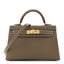 Epsom Mini Kelly Sellier 20 Etoupe