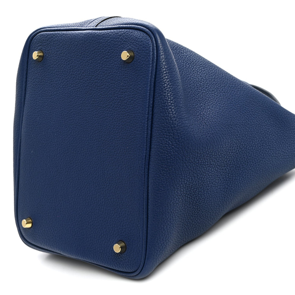 Taurillon Maurice Picotin Lock 22 MM Bleu Saphir