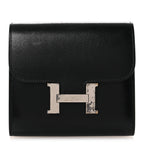 Box Constance Short Wallet Black