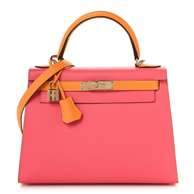 Epsom Horseshoe Kelly Sellier 28  Rose Azalee Jaune D'or Hover Image