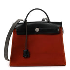 Toile Officier Vache Hunter Herbag Zip 31 PM Rouge H Black