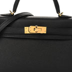 Epsom Mini Kelly Sellier 20 Black