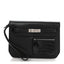 Swift Shiny Niloticus Crocodile Kelly Depeches 25 Pouch Black