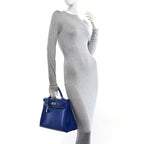 Epsom Kelly Sellier 35 Bleu Electrique